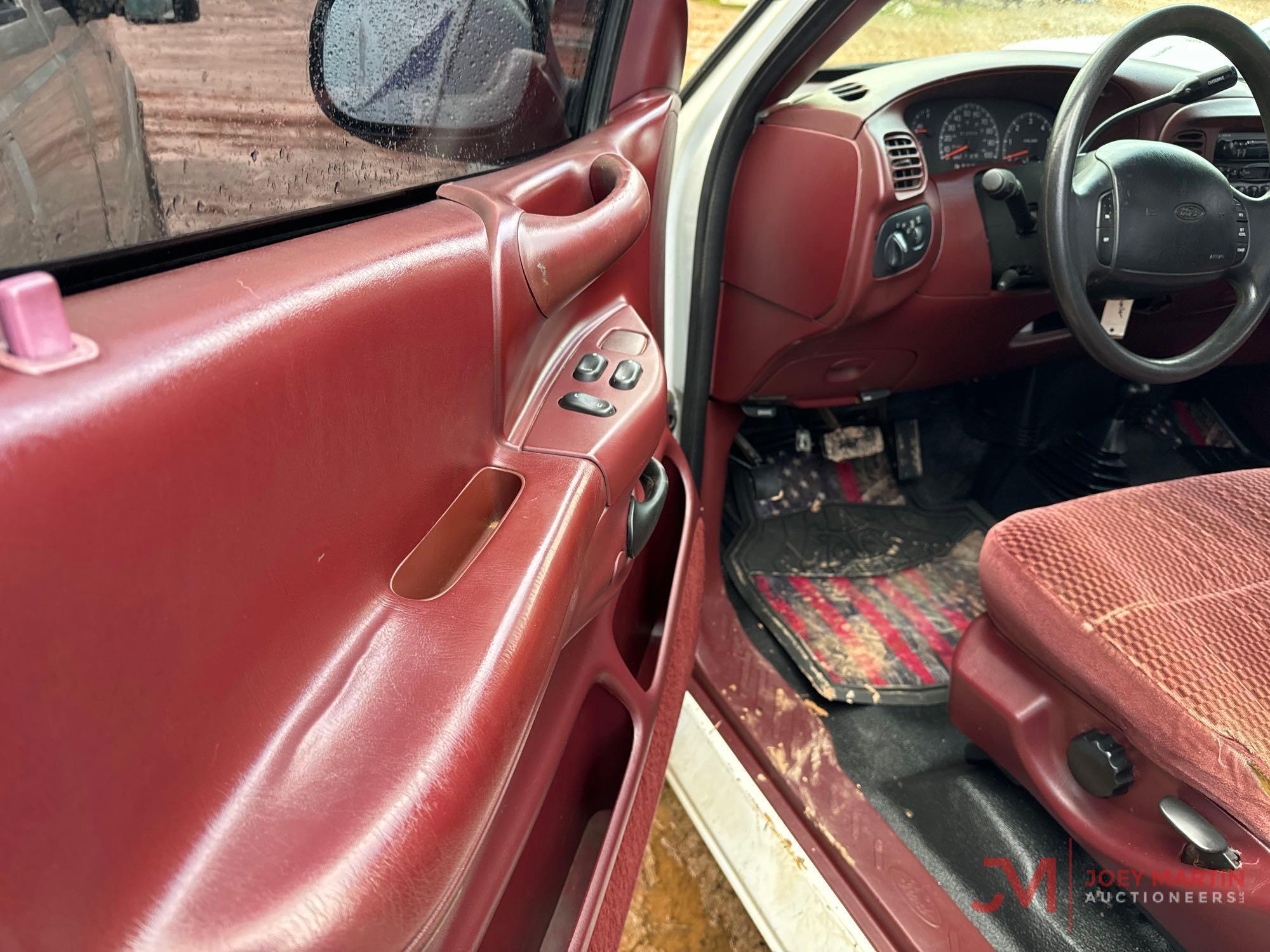 1998 FORD F-150 REGULAR CAB PICKUP TRUCK