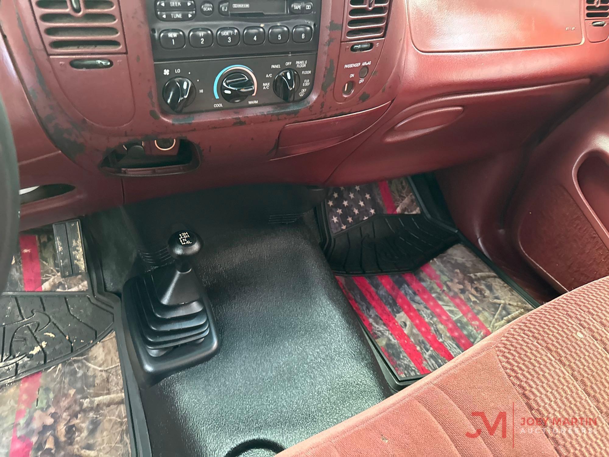 1998 FORD F-150 REGULAR CAB PICKUP TRUCK