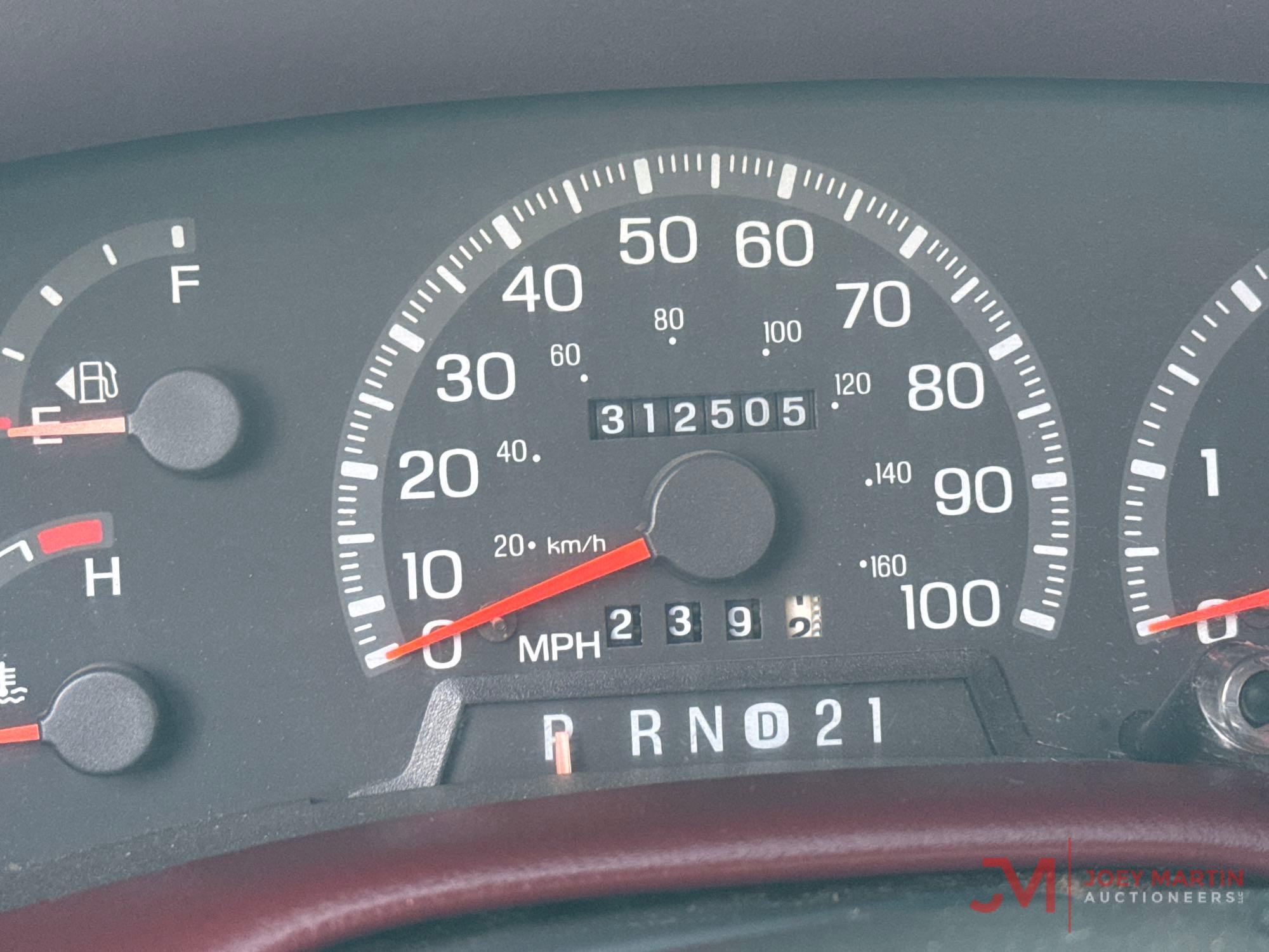 1998 FORD F-150 REGULAR CAB PICKUP TRUCK