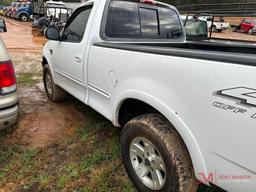 1998 FORD F-150 REGULAR CAB PICKUP TRUCK