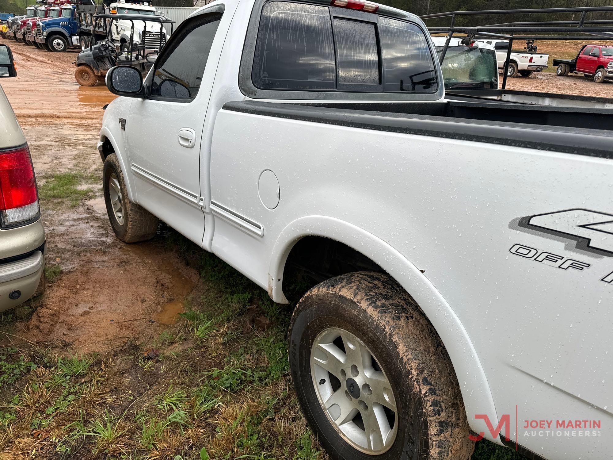 1998 FORD F-150 REGULAR CAB PICKUP TRUCK