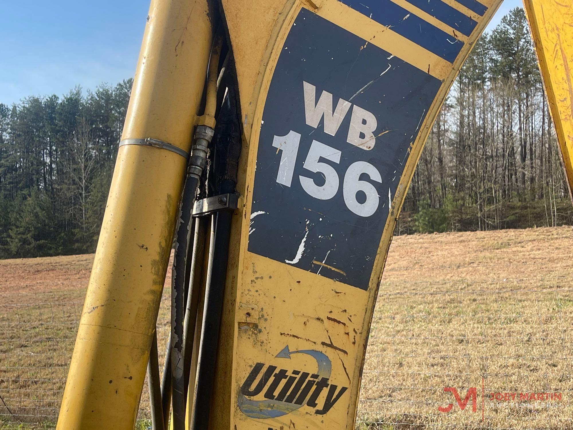 KOMATSU WB156 LOADER BACKHOE