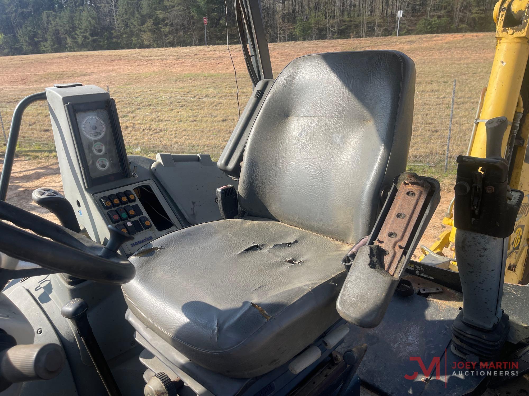 KOMATSU WB156 LOADER BACKHOE
