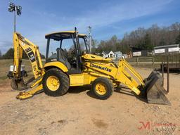 KOMATSU WB156 LOADER BACKHOE