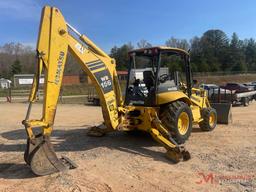 KOMATSU WB156 LOADER BACKHOE