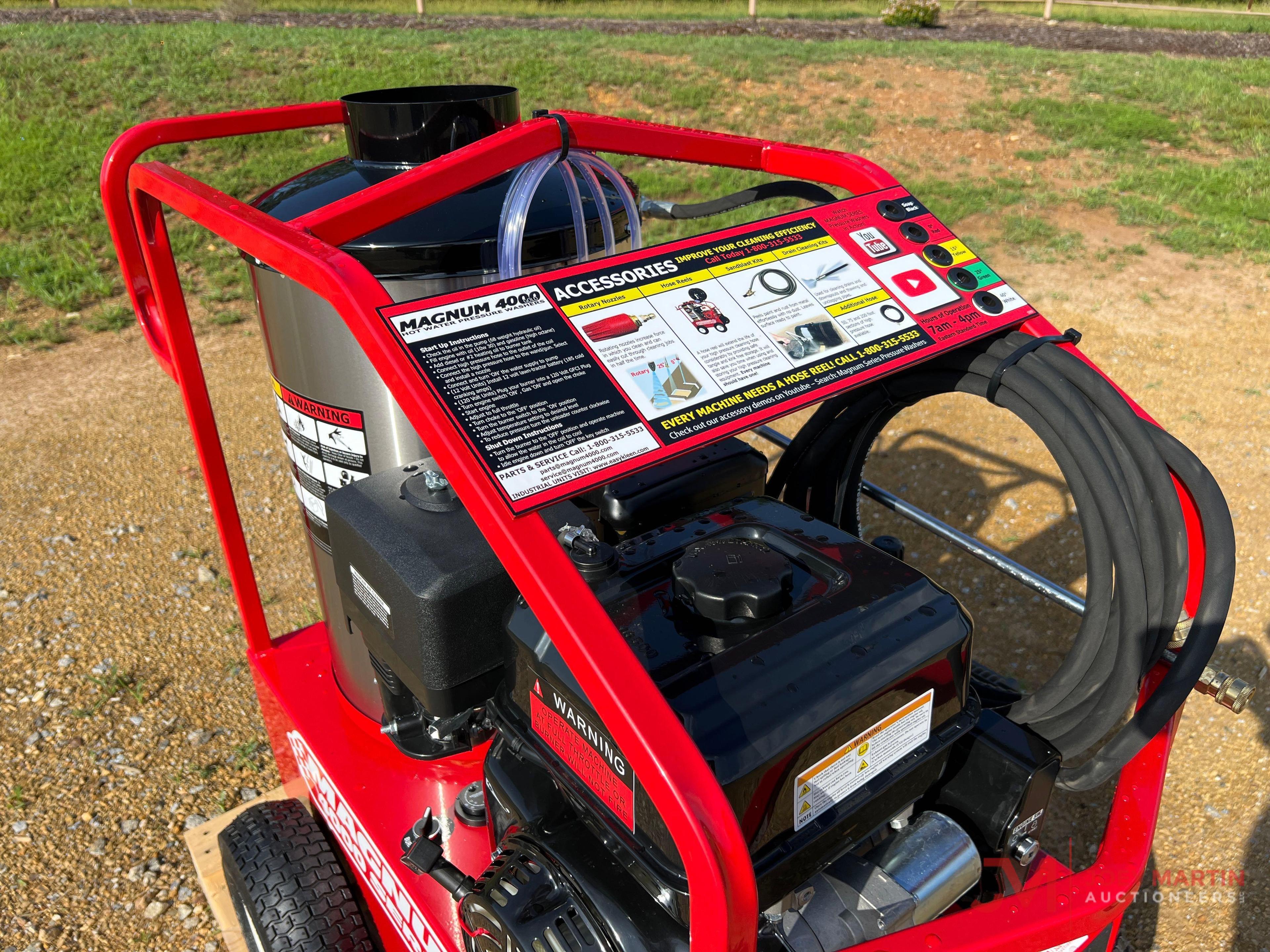 NEW MAGNUM 4000 SERIES GOLD PRESSURE WASHER