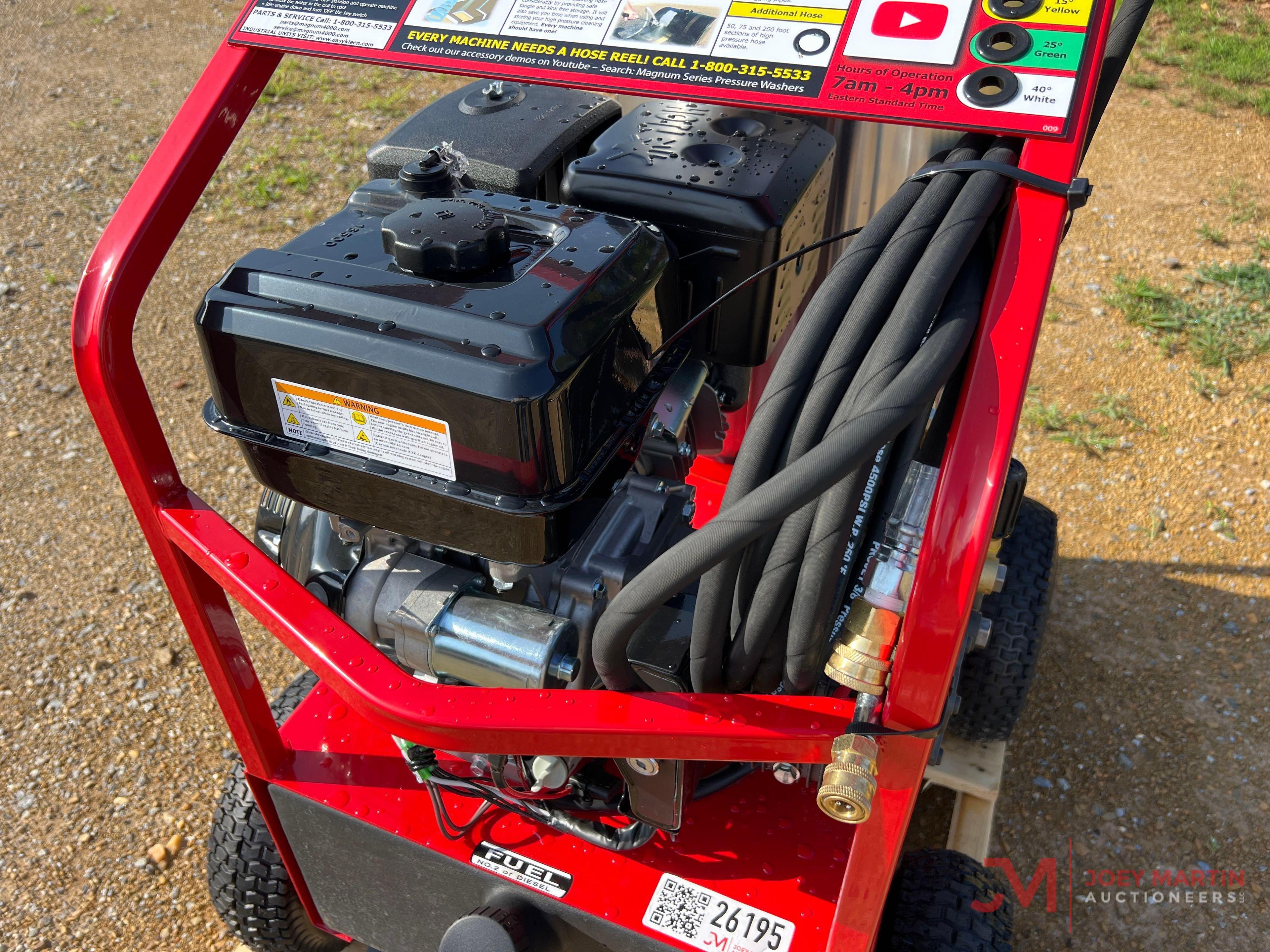 NEW MAGNUM 4000 SERIES GOLD PRESSURE WASHER