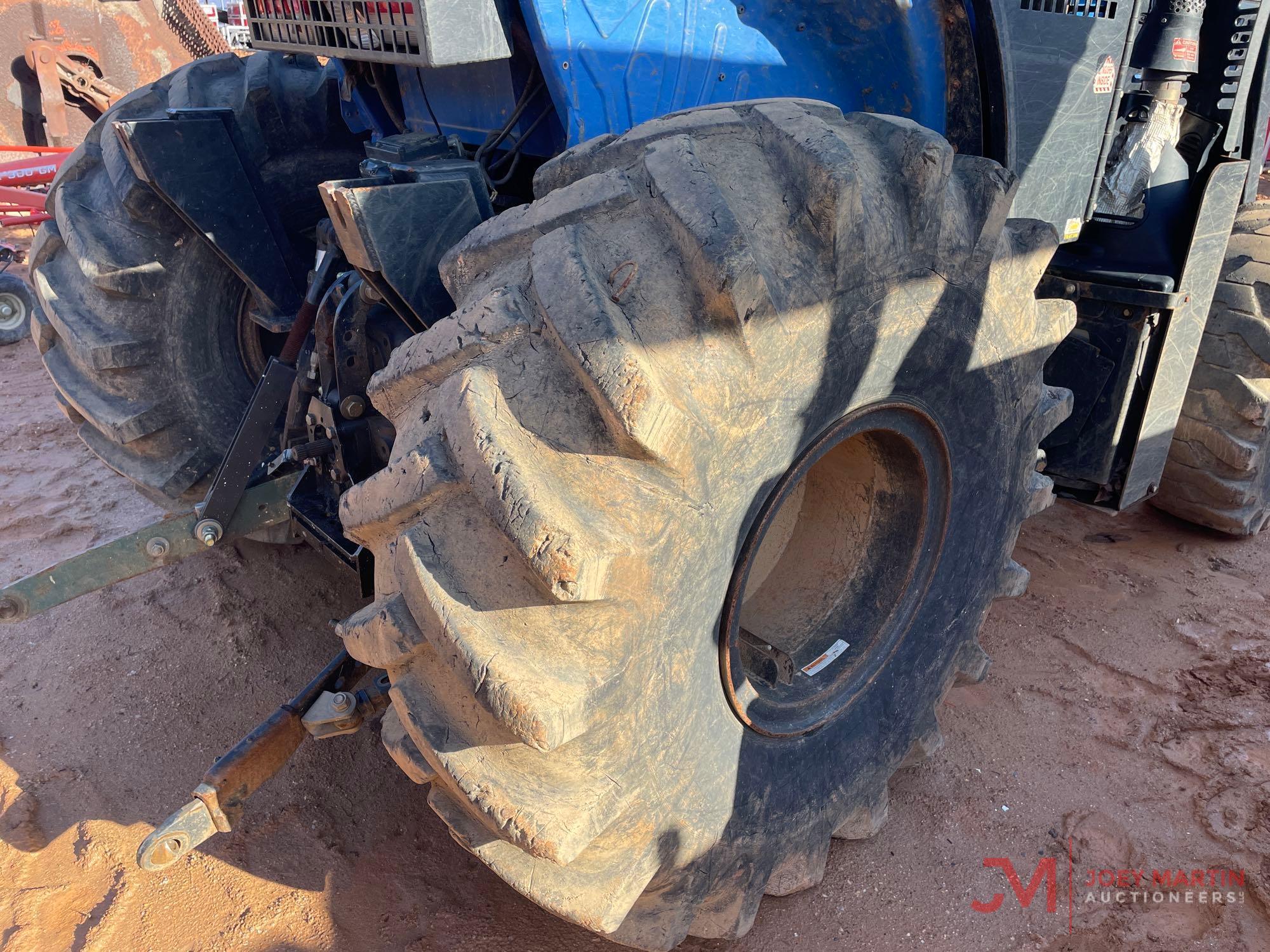 2017 NEW HOLLAND TS6.120 POWER SHUTTLE RIGHT OF WAY TRACTOR