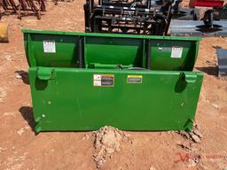 NEW JOHN DEERE ANGLE BLADE