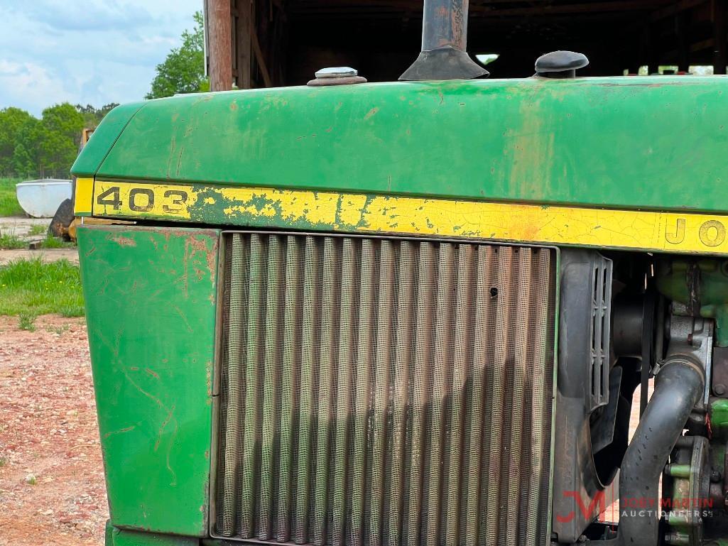 JOHN DEERE 4030 AG TRACTOR