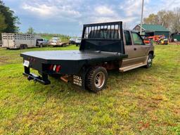 1997 CHEVROLET 3500 FLAT BED TRUCK