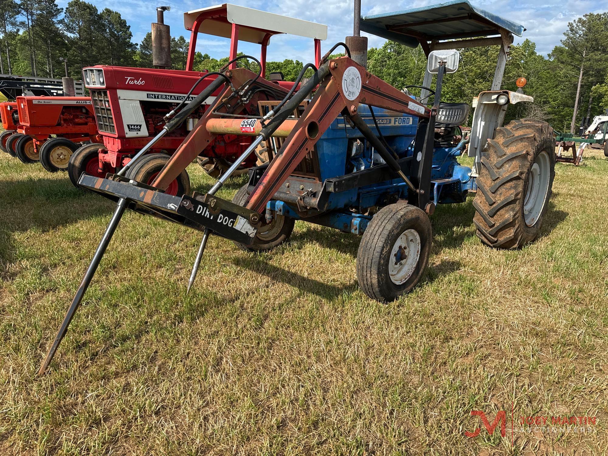 FORD 5600 LOADER TRACTOR