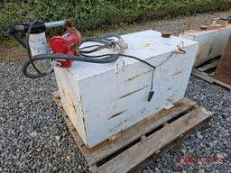 FUEL TANK W/12V ELECTRIC PUMP