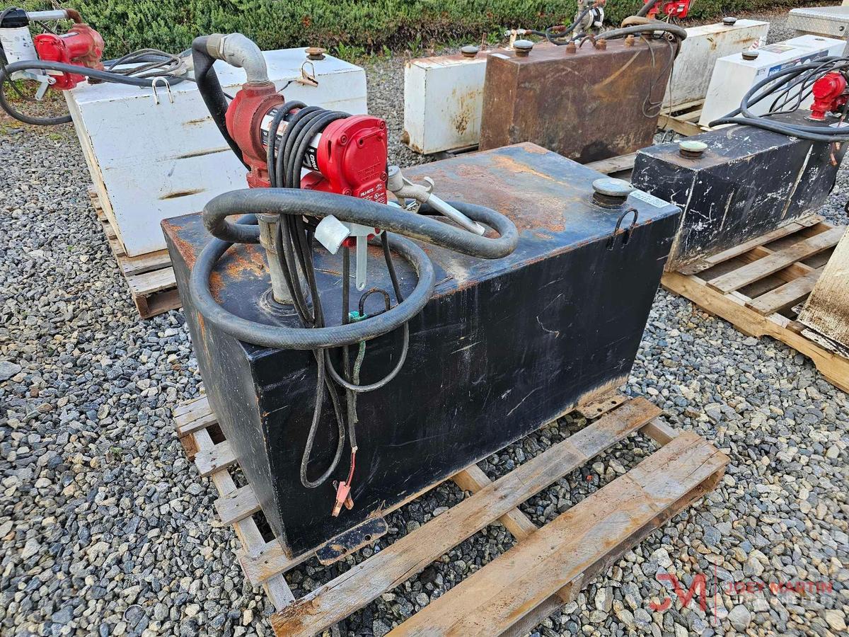 FUEL TANK W/12V ELECTRIC PUMP