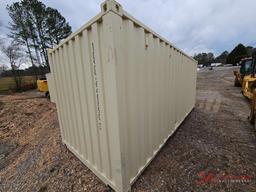 ONE TRIP 20' SHIPPING CONTAINER