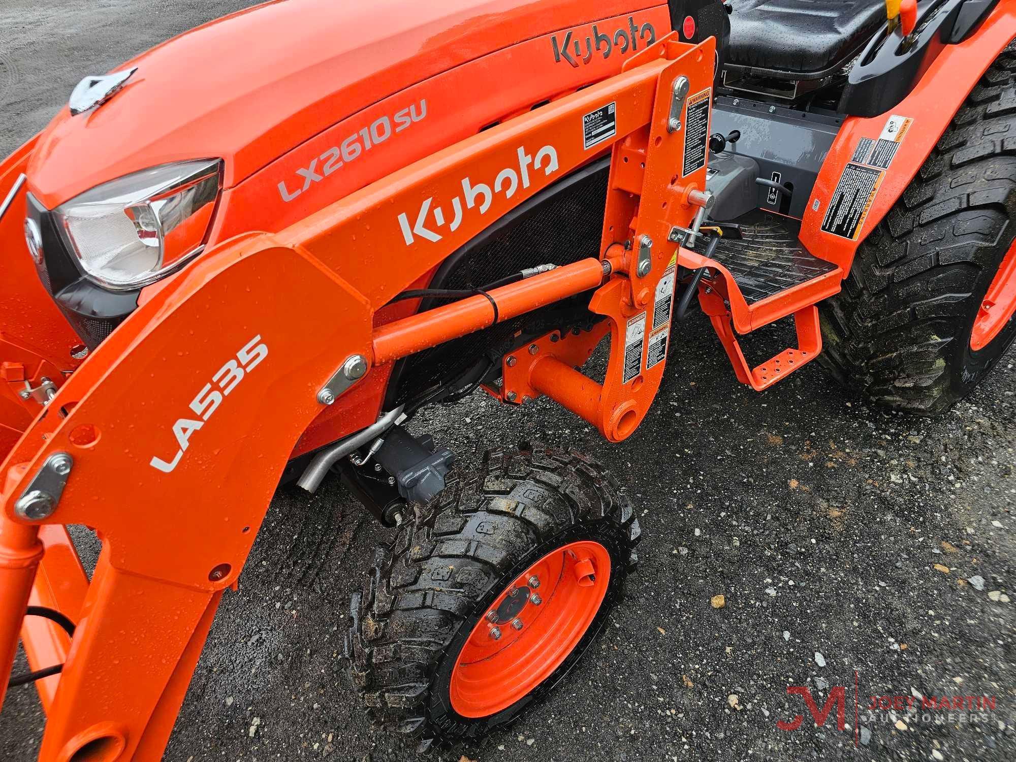 2022 KUBOTA LX2610 SU UTILITY TRACTOR