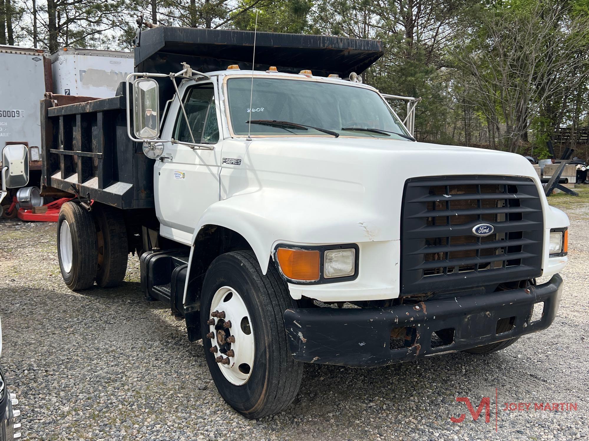 1999 FORD F-SERIES S/A DUMP TRUCK