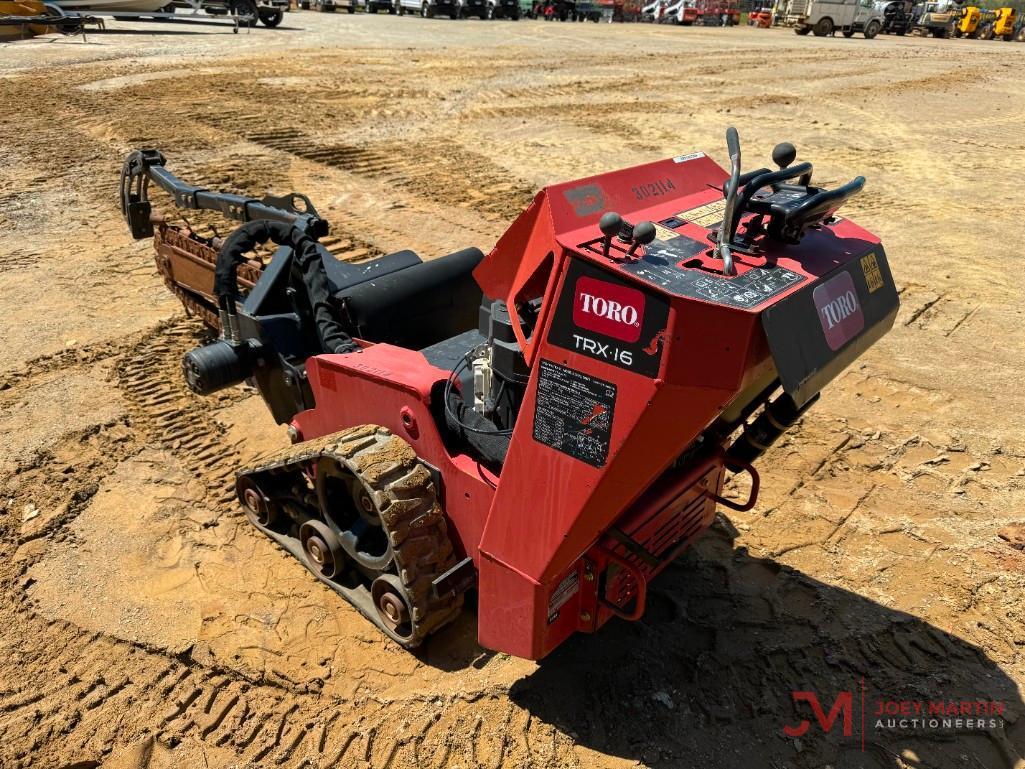 2018 TORO TRX-16 WALK BEHIND TRENCHER