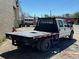 2008 F-350 XL SUPER DUTY FLAT BED TRUCK