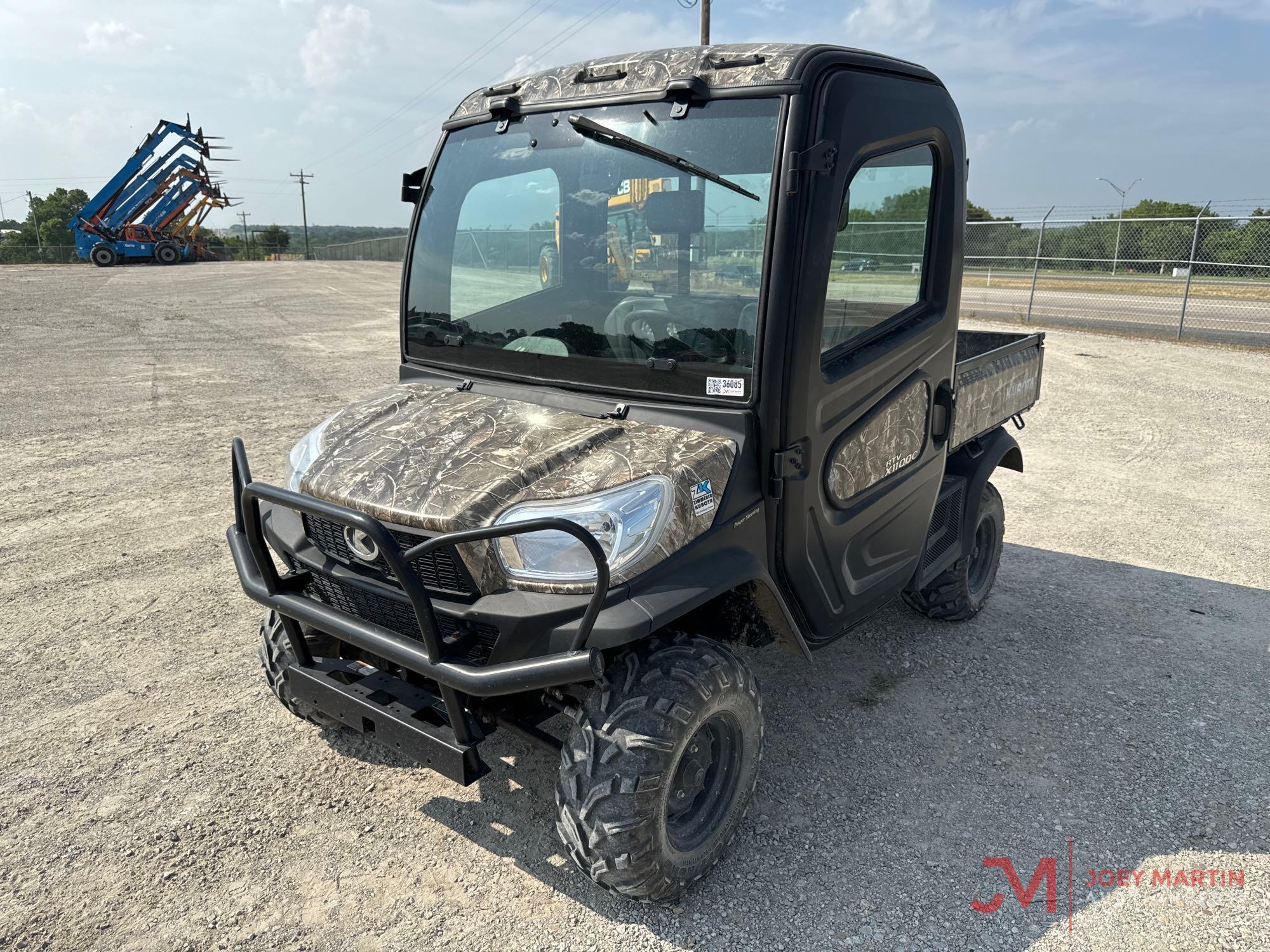 2018 KUBOTA X1100C RTV