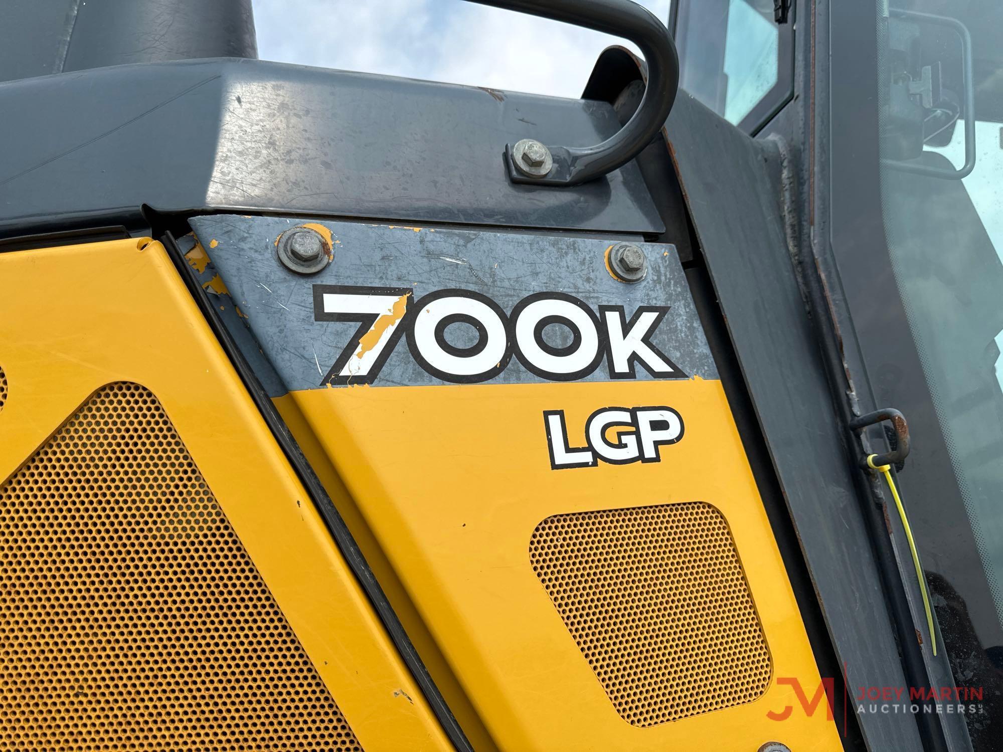2017 JOHN DEERE 700K LGP CRAWLER DOZER