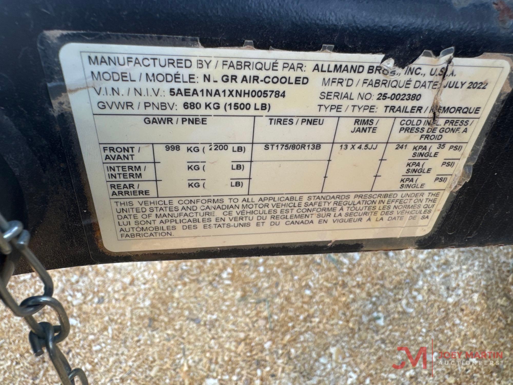 2022 ALLMAND NIGHT-LITE GR-SERIES TOWABLE LIGHT TOWER