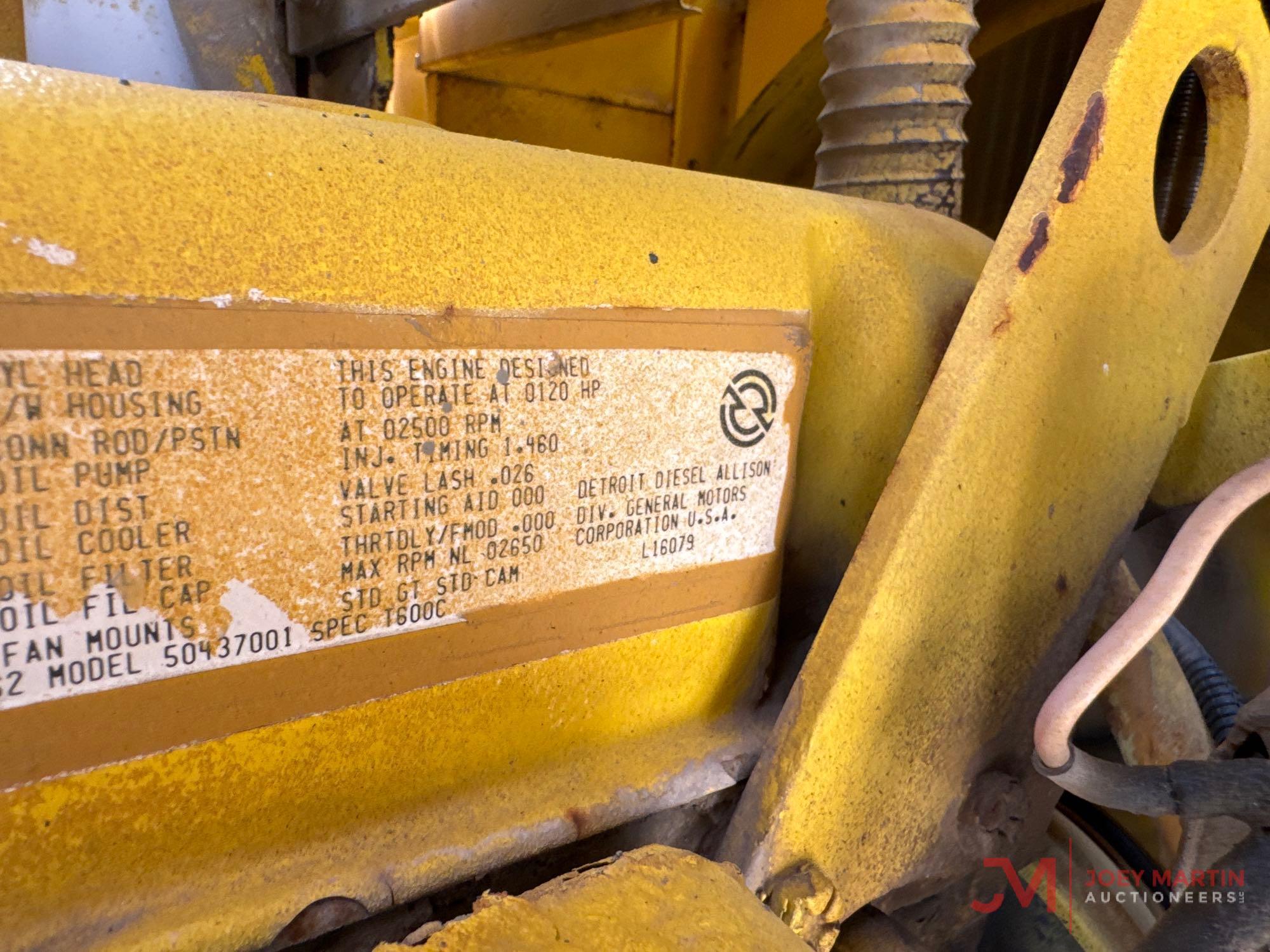 VERMEER...T600 CONCRETE CUTTER,