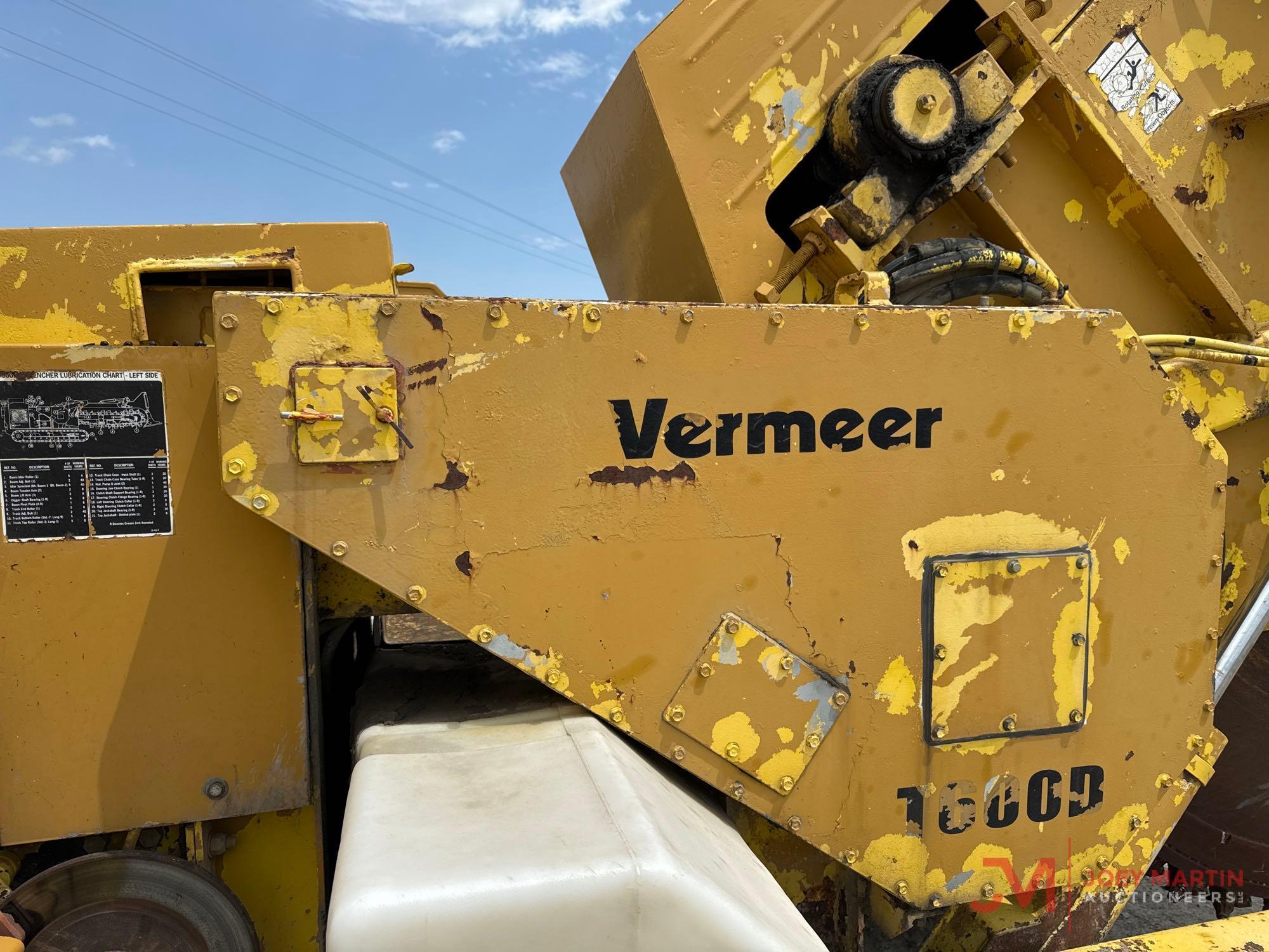 VERMEER...T600 CONCRETE CUTTER,