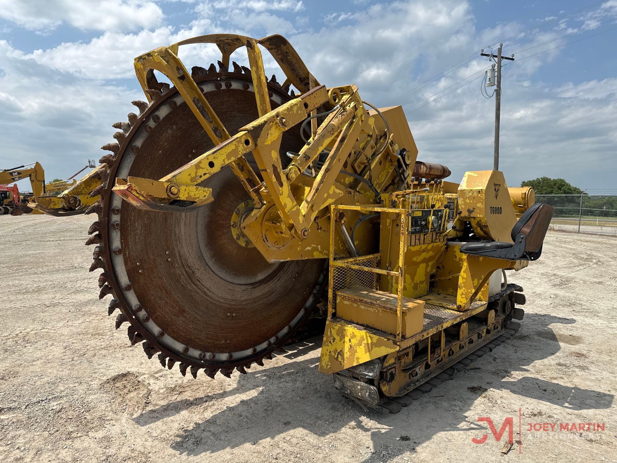 VERMEER...T600 CONCRETE CUTTER,