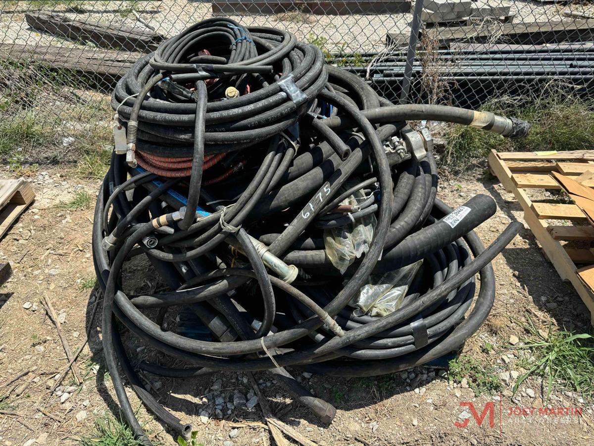 PALLET OF VARIOUS HOSES AND FITTINGS
