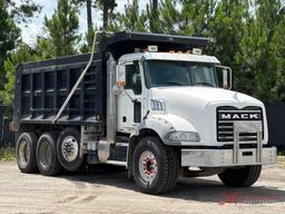2016 MACK GU813 GRANITE TRI-AXLE DUMP TRUCK