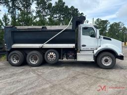2017 KENWORTH T880 TRI-AXLE DUMP TRUCK