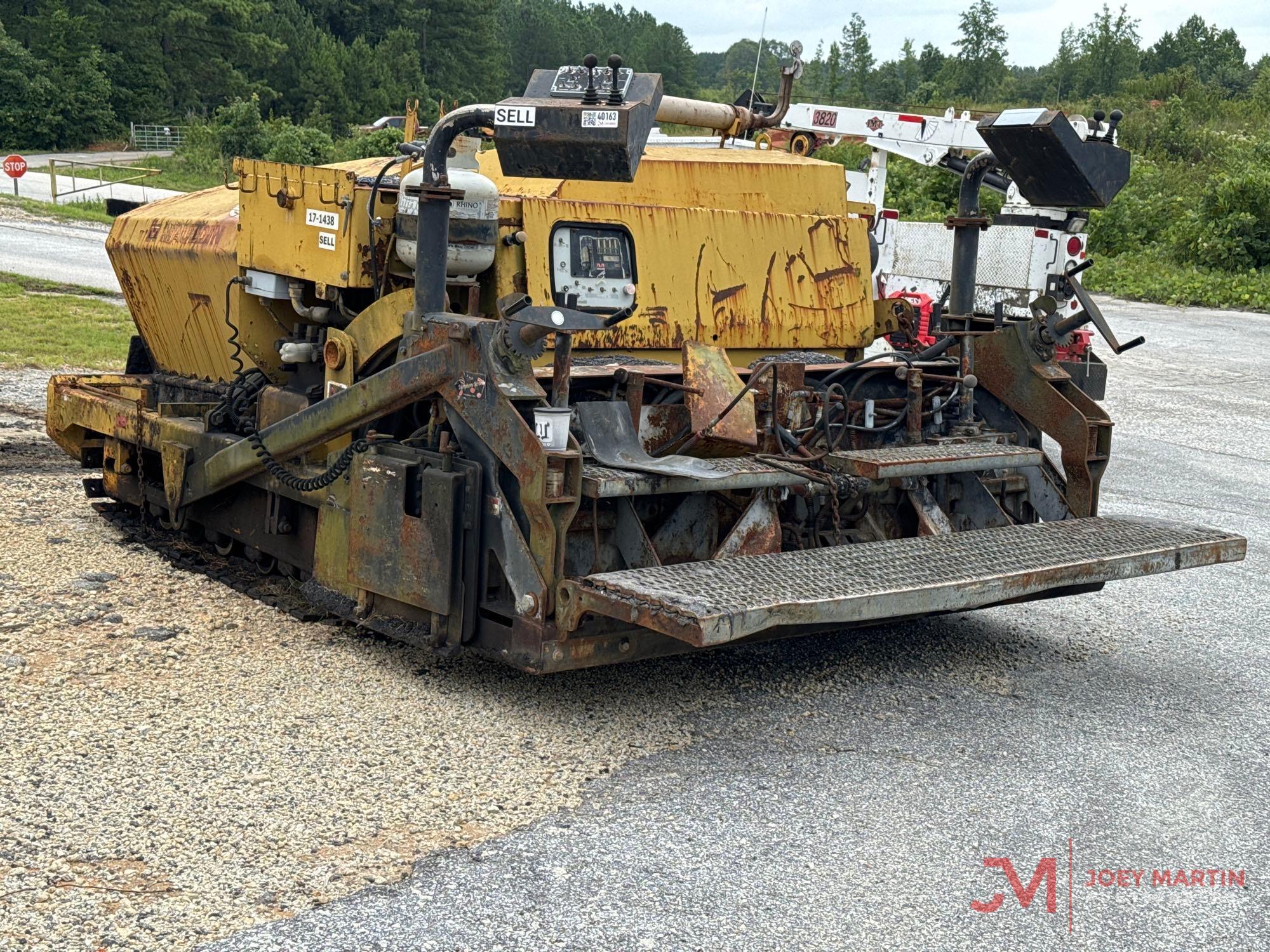 1999 MAULDIN 1750-C TRACKED ASPHALT PAVER