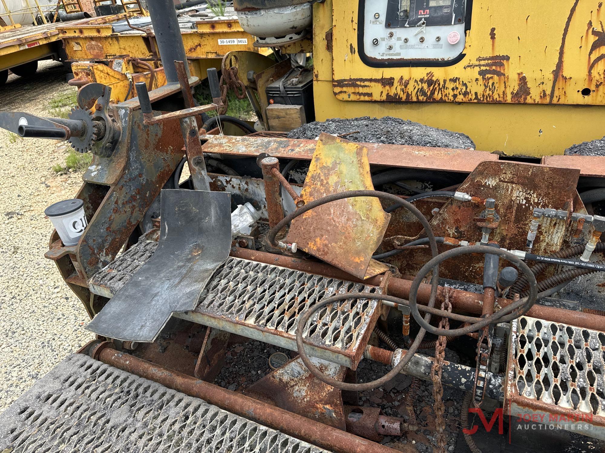 1999 MAULDIN 1750-C TRACKED ASPHALT PAVER