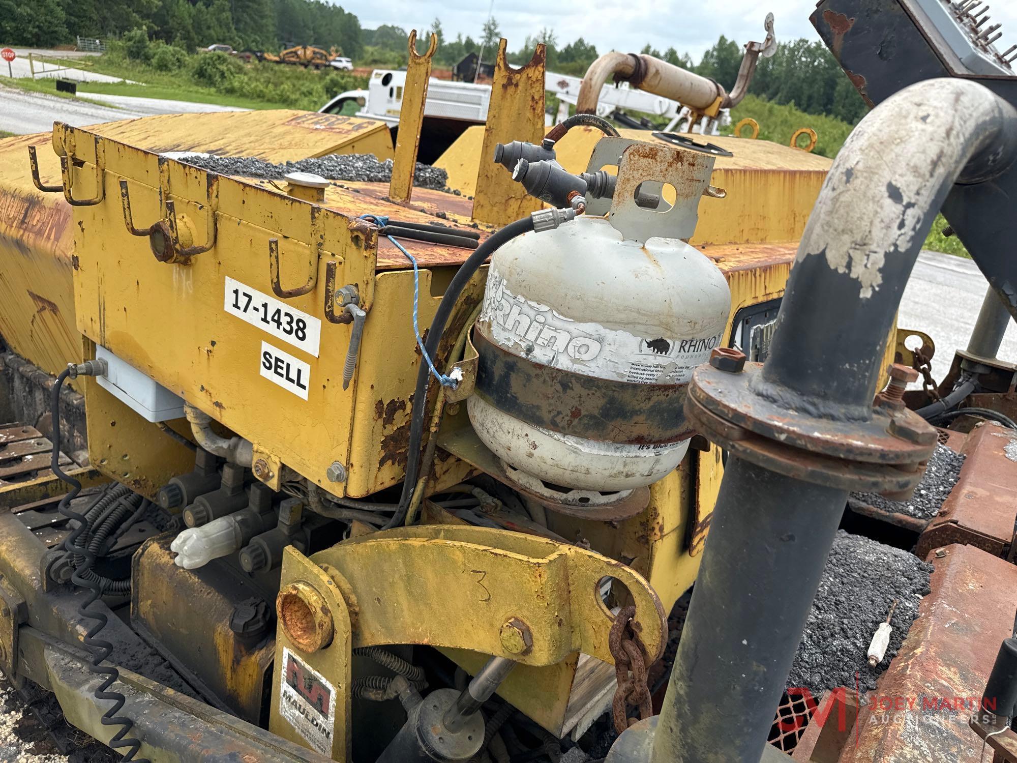 1999 MAULDIN 1750-C TRACKED ASPHALT PAVER