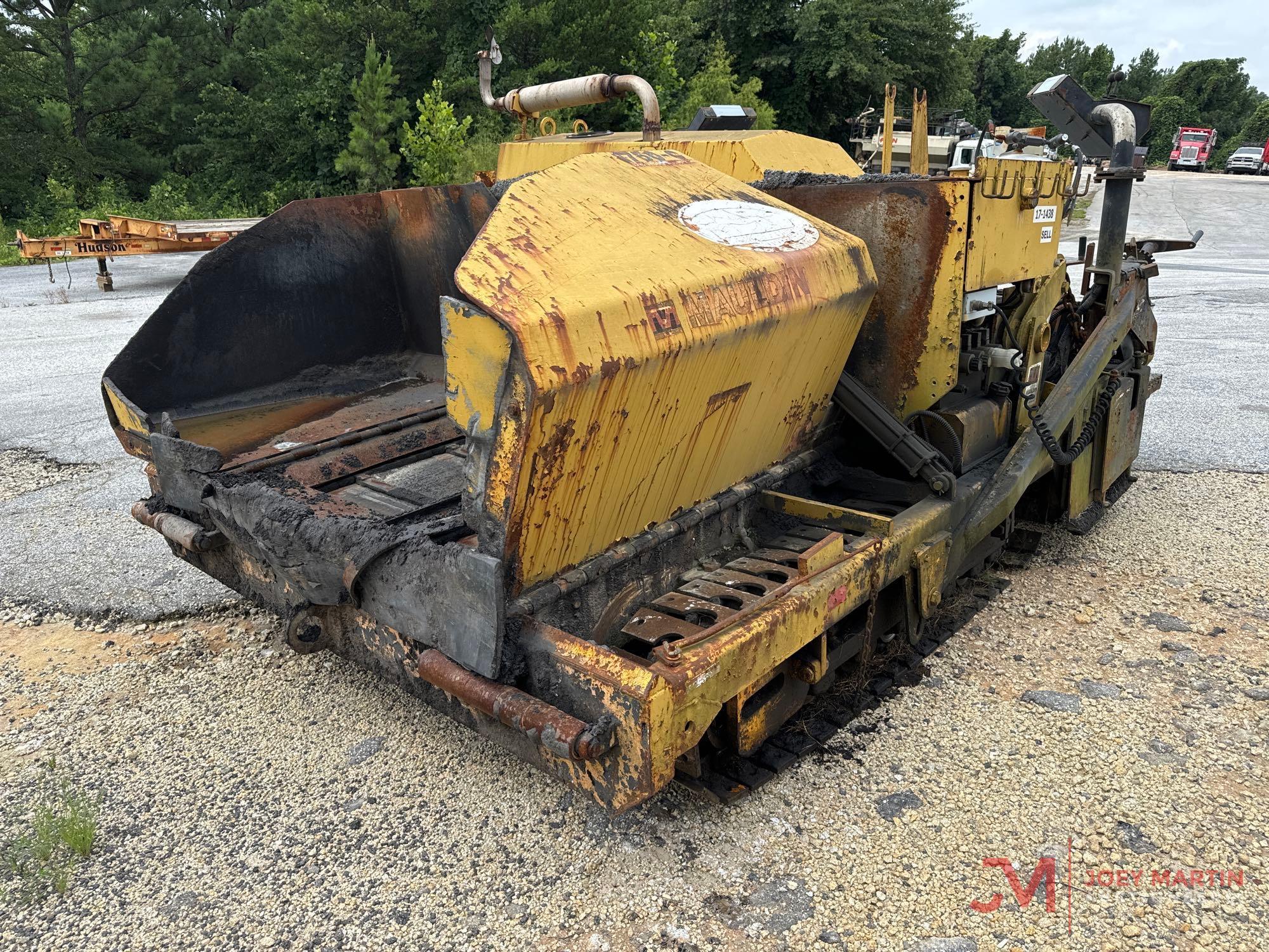 1999 MAULDIN 1750-C TRACKED ASPHALT PAVER