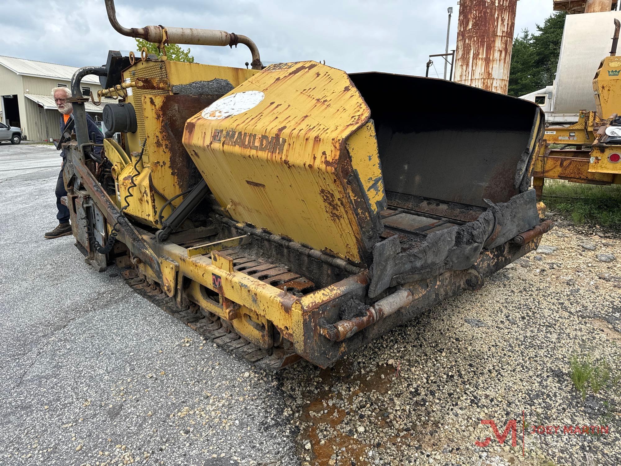 1999 MAULDIN 1750-C TRACKED ASPHALT PAVER