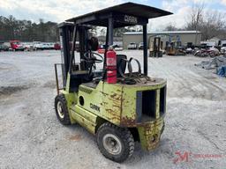 CLARK GPS25MC STRAIGHT MAST FORKLIFT