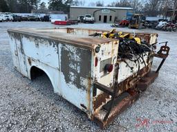 TRUCK SERVICE BED WITH CONTENTS