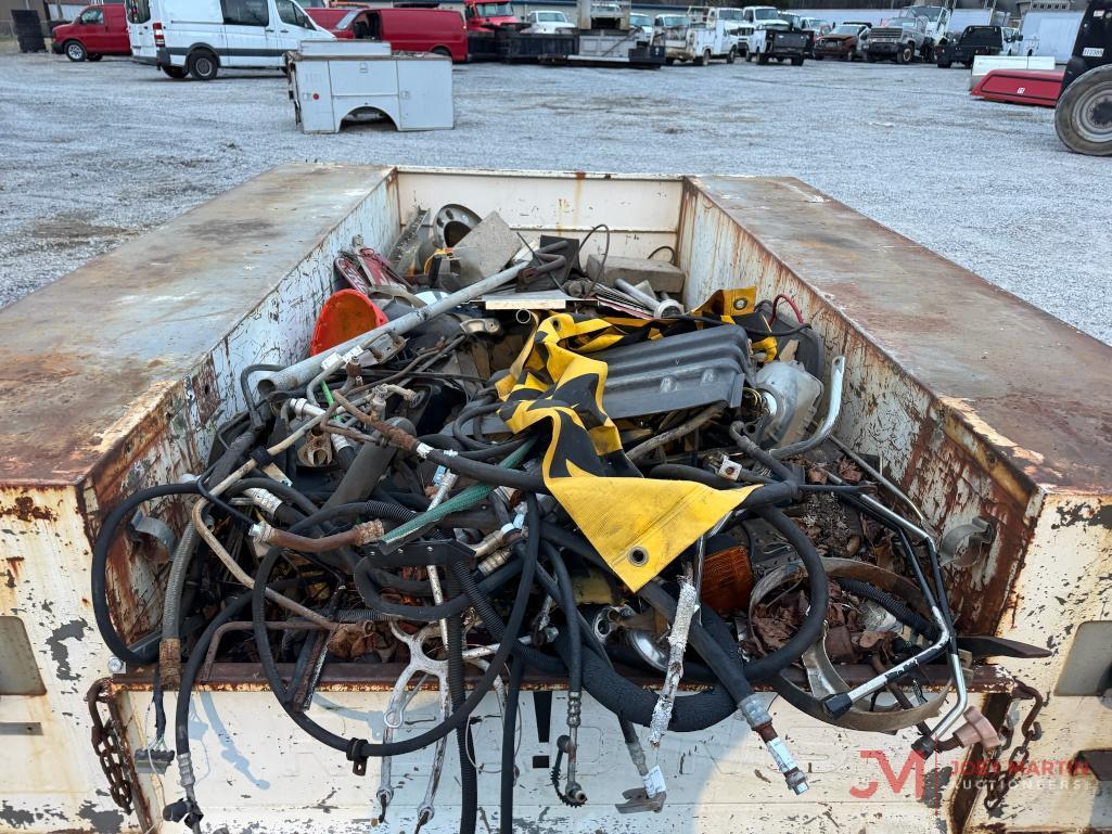 TRUCK SERVICE BED WITH CONTENTS