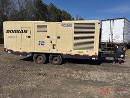 2013 DOOSAN HP1600WCU-T4i TOWABLE AIR COMPRESSOR