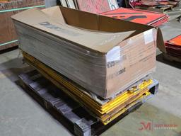PALLET OF2' X 5' YELLOW DETECTABLE WARNING PADS