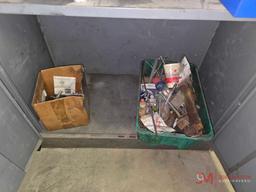 STORAGE CABINET & CONTENTS