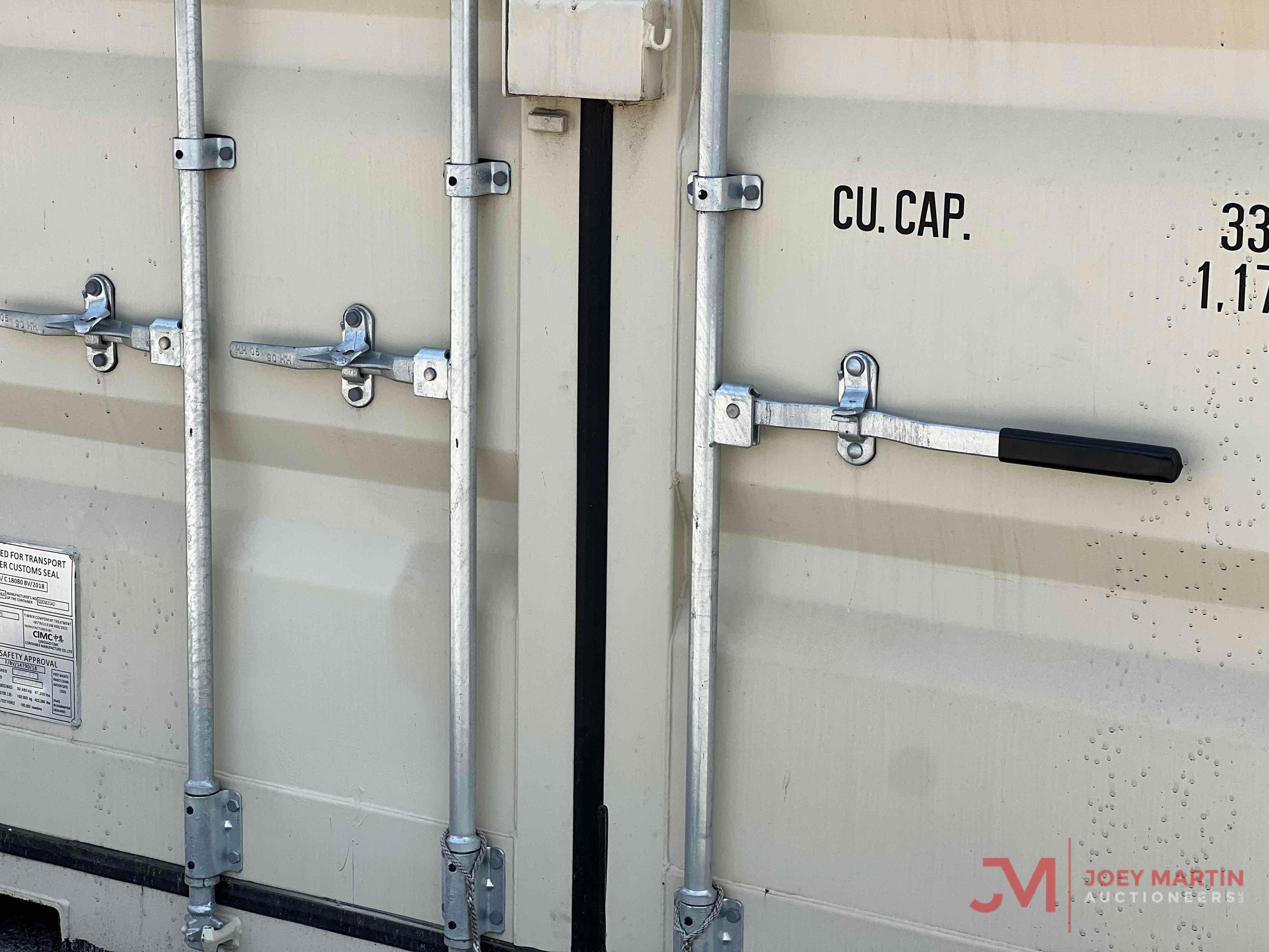 20' ONE TRIP SHIPPING CONTAINER