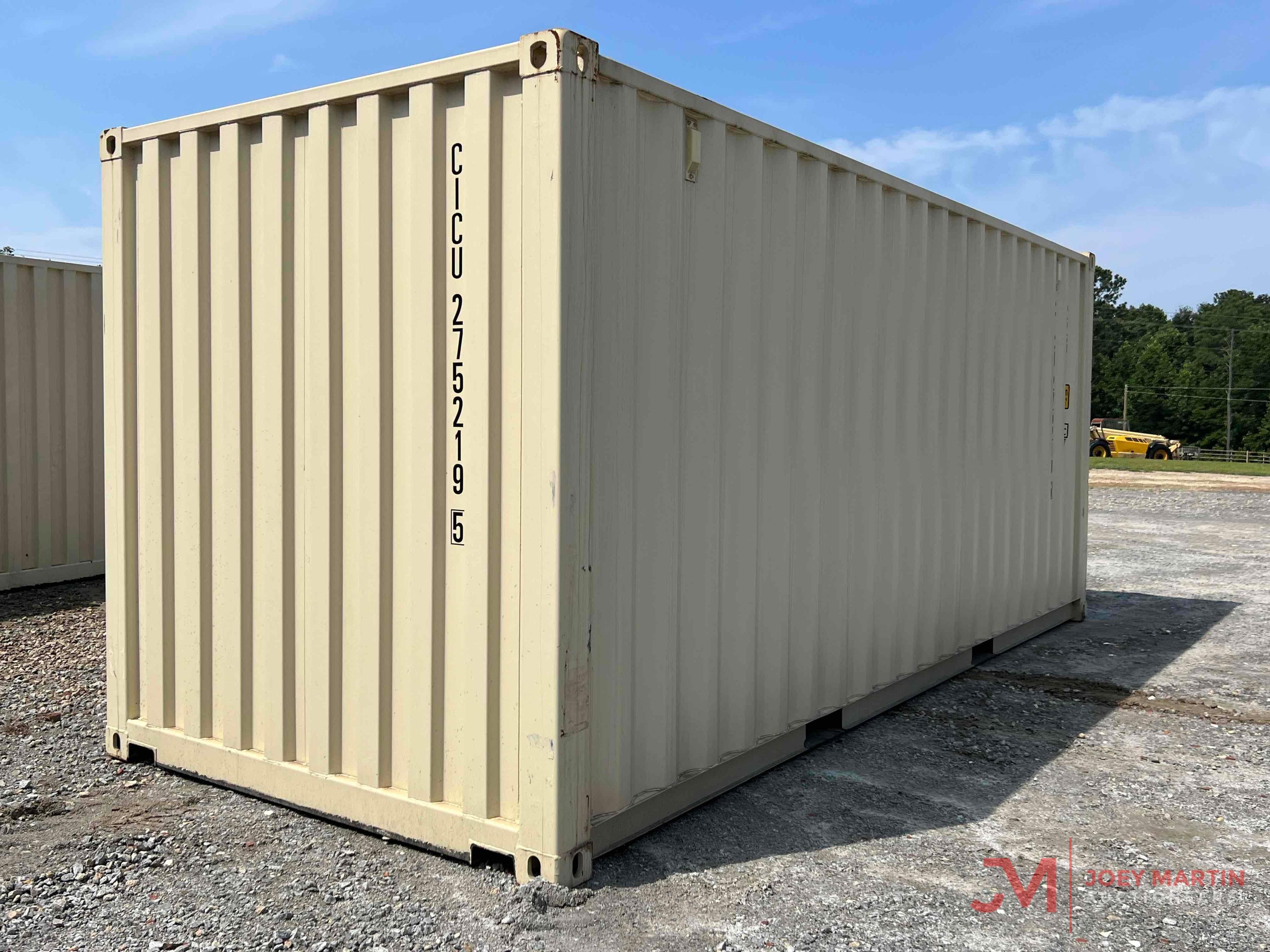 20' ONE TRIP SHIPPING CONTAINER