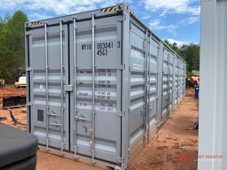 ONE-TRIP 40' HC 4-DOOR SHIPPING CONTAINER