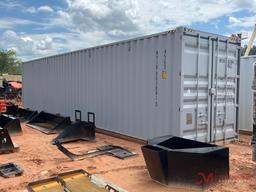 ONE-TRIP 40' HC 4-DOOR SHIPPING CONTAINER