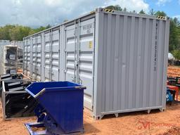 ONE-TRIP 40' HC 4-DOOR SHIPPING CONTAINER