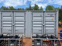 ONE-TRIP 40' HC 4-DOOR SHIPPING CONTAINER