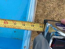 (60) STACKABLE 15" X 19" X 4" PLASTIC STORAGE BIN